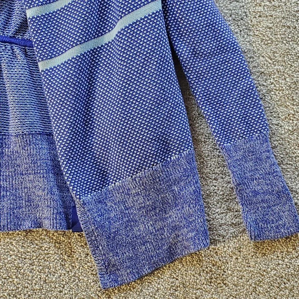 Ivivva Sweater Girls 10 Purple Wrap Cardigan Knitted‎ Open Front Outdoor Casual
